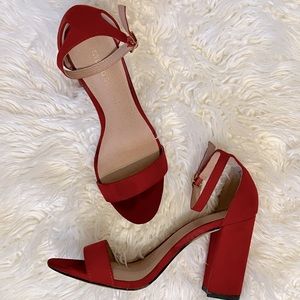 Madden girl size 5W red heels
